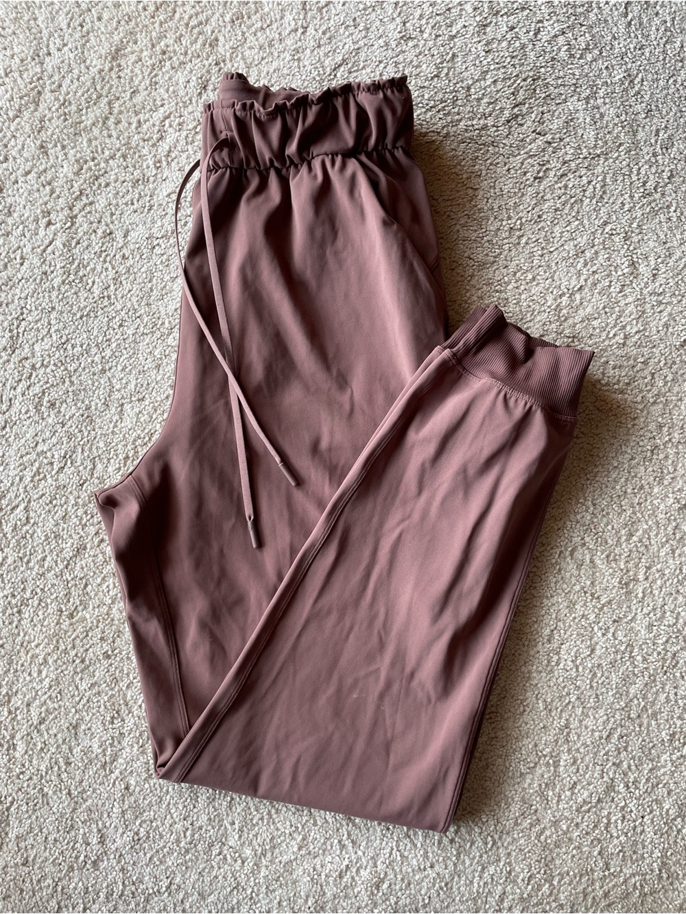 Lululemon Keep Moving Jogger Womens 6 Pink Purple Mauve Running Training Stretch